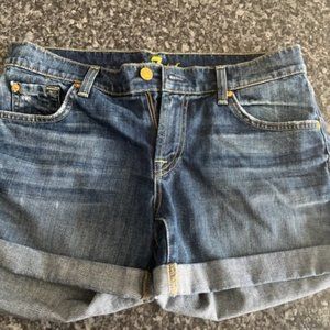 7 For All Mankind shorts size 27